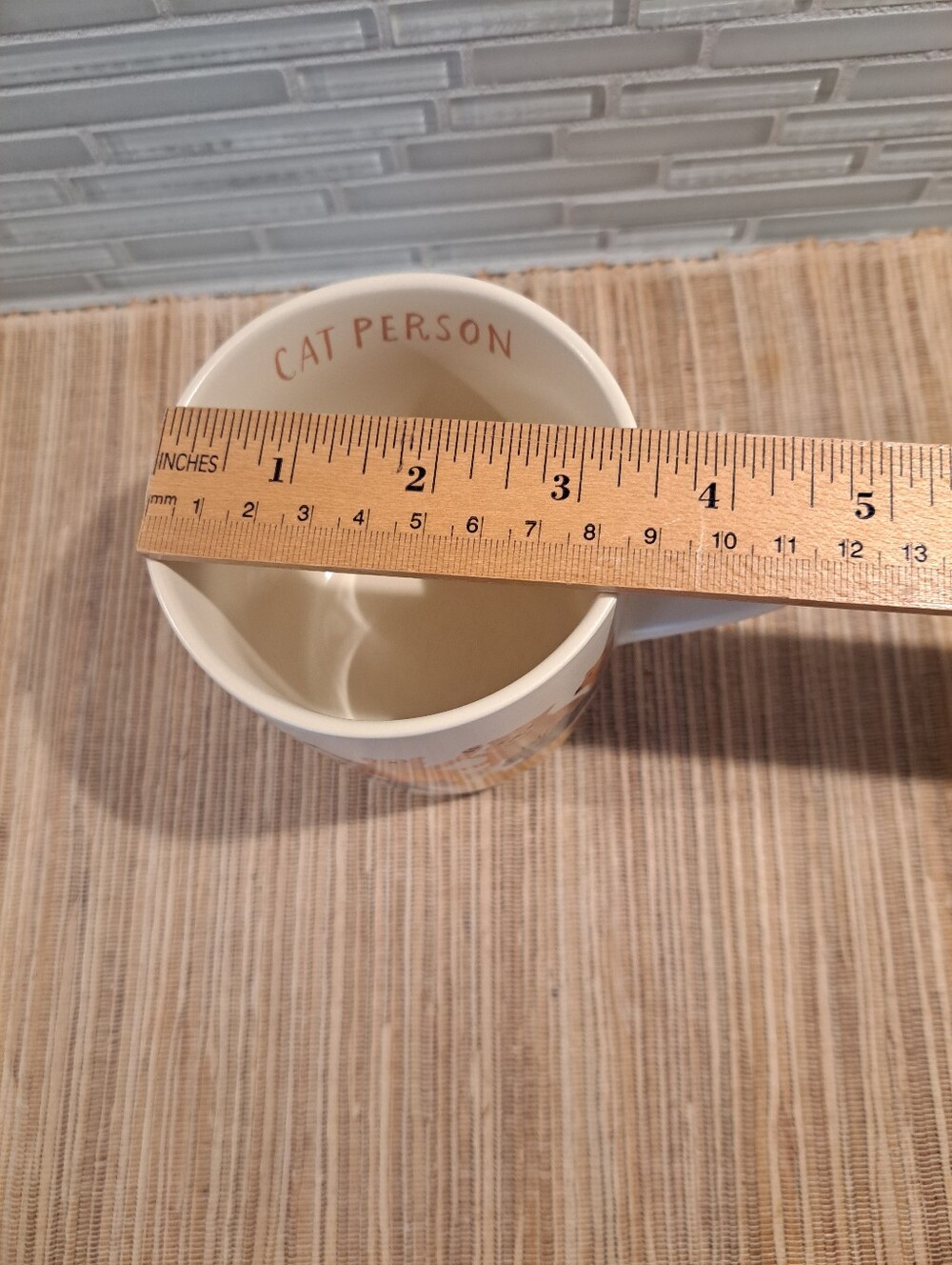 Cat Person Coffee Mug. Cup. Cat Lovers. Deco - Picture 3 of 4